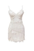 SEQUIN AND BEAD FINGERED AFTER DRESS - Barrus London